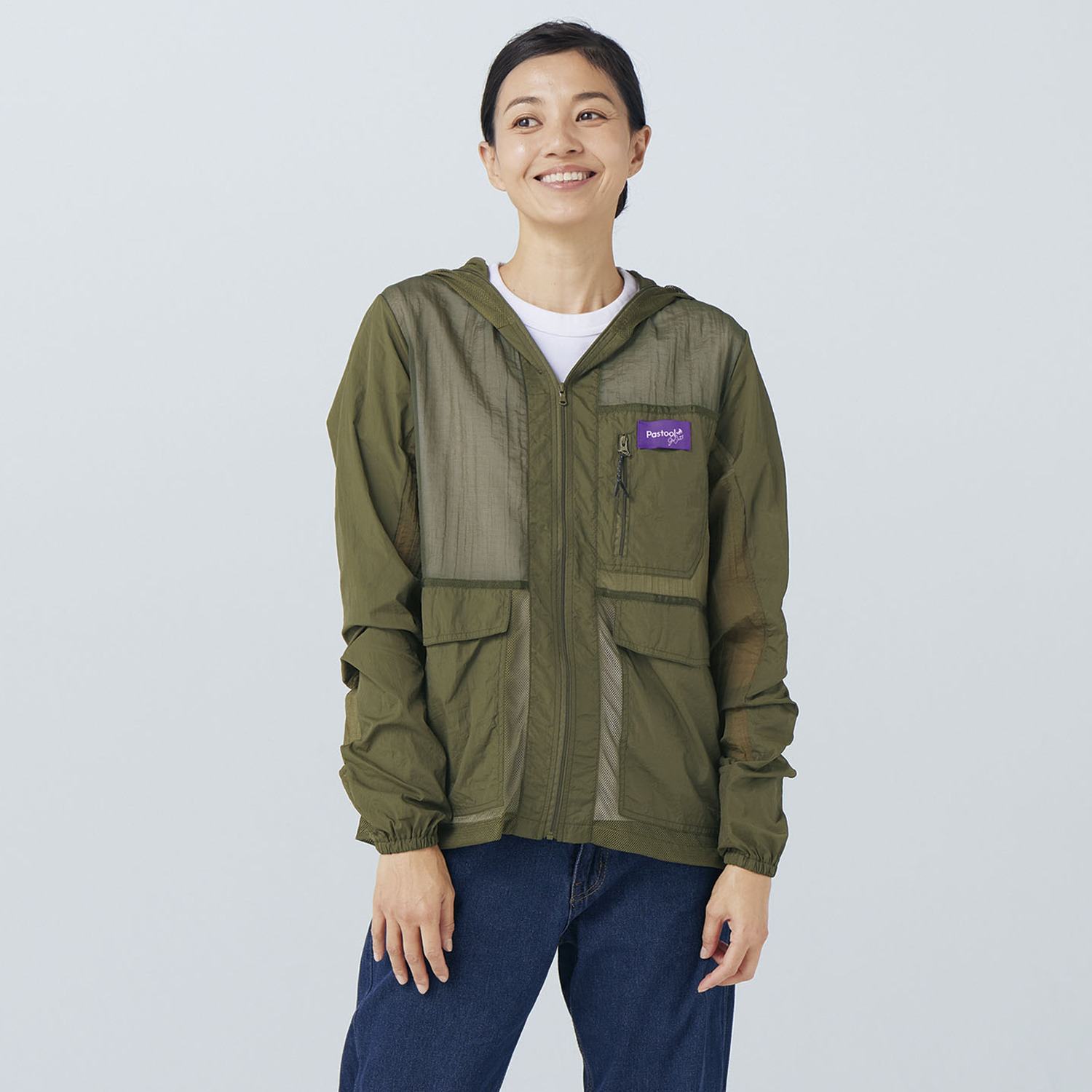 Ｐａｓｔｏｏｌ ｇｏ　ｏｕｔ 虫除けＵＶ メッシュパーカー