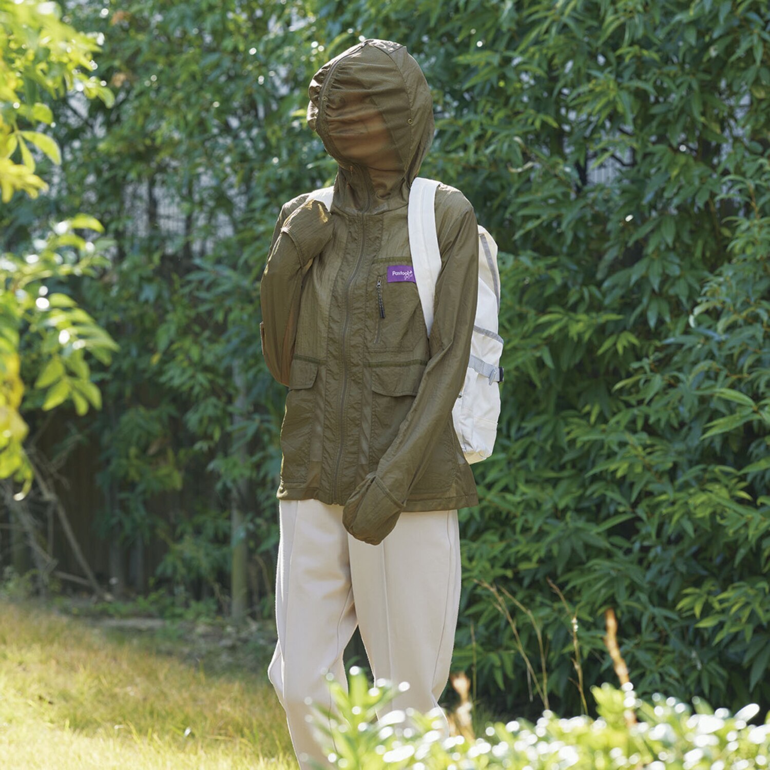 Ｐａｓｔｏｏｌ ｇｏ　ｏｕｔ 虫除けＵＶ メッシュパーカー