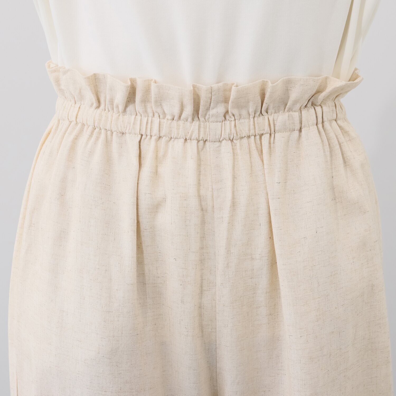 シャビージェンティール ワイドパンツ