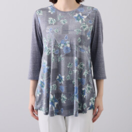 ダジュール プリントデザイン チュニック