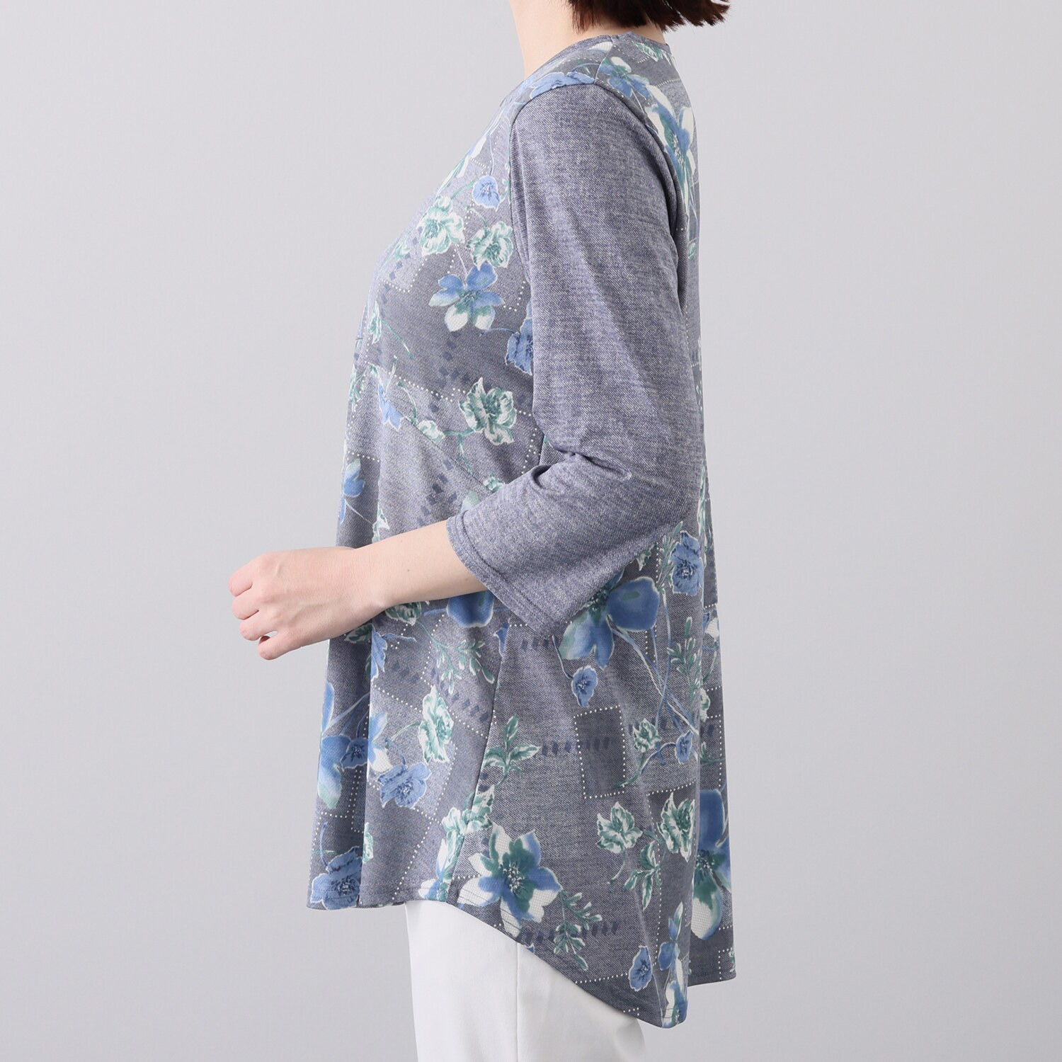 ダジュール プリントデザイン チュニック