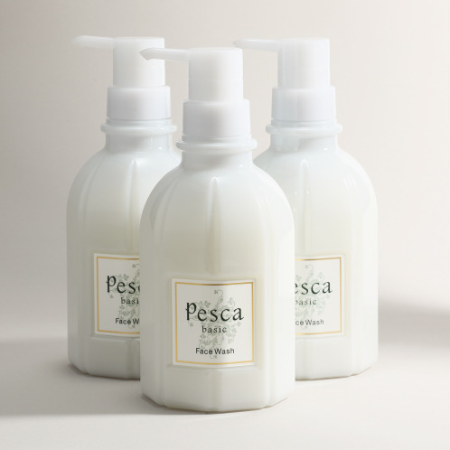 ペスカ　しっとりリッチな　潤いクレンジング！　フェイスウォッシュ　７．５本分　ボリュームセット