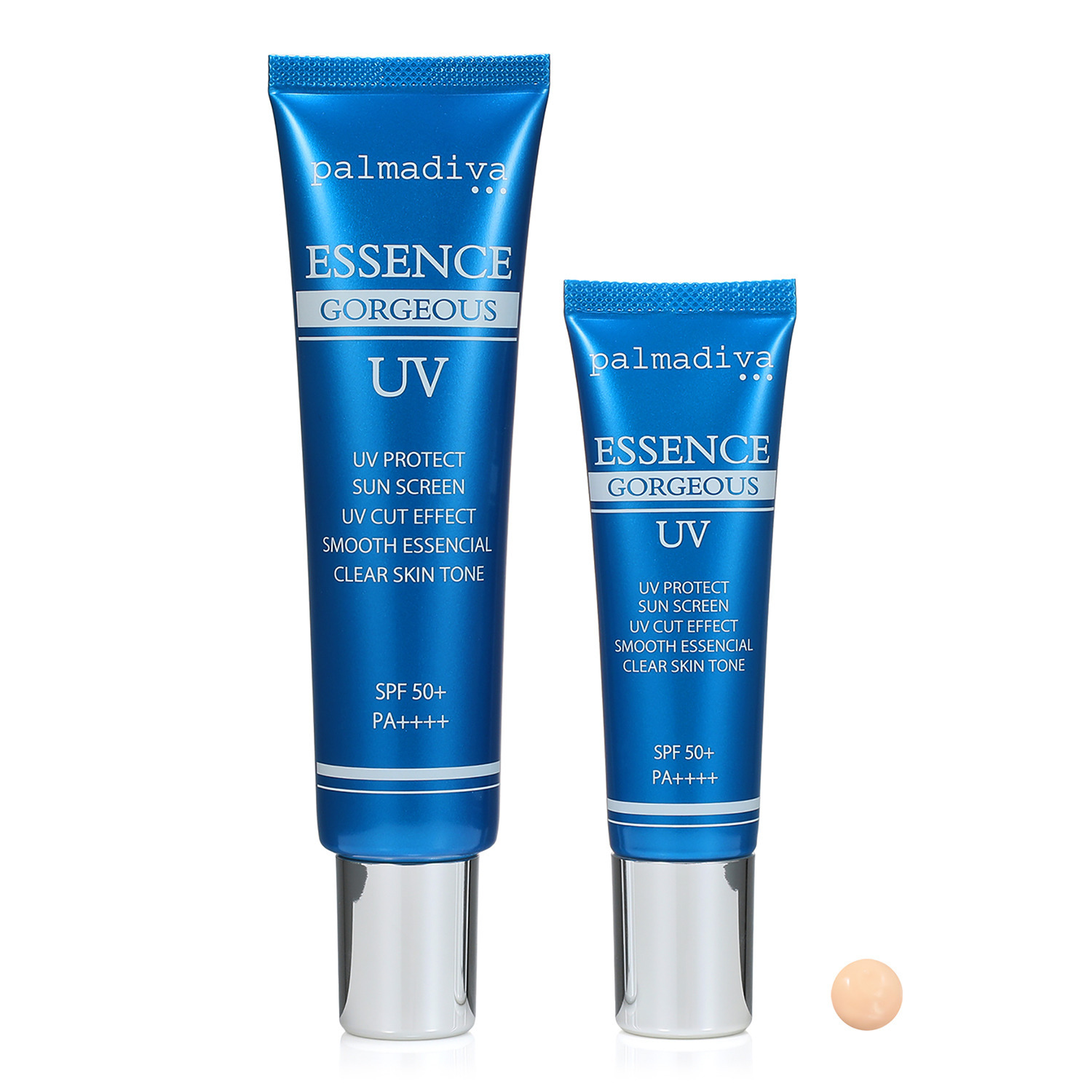 パルマディーバ ハリ感ベールで お肌引き締めツヤ肌へ！ ＵＶ エッセンスゴージャス ４本分大増量セット 