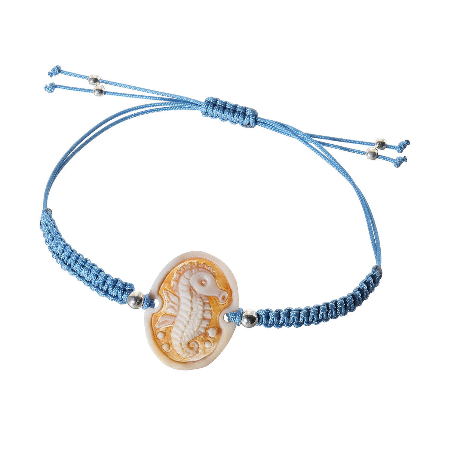 アルジェント イタリアーノ シルバー シェルカメオ ブレスレット