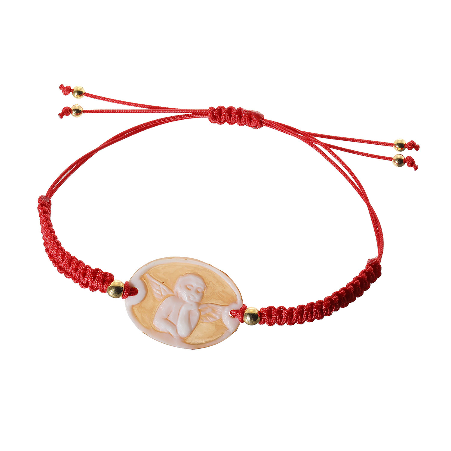 アルジェント イタリアーノ シルバー シェルカメオ ブレスレット