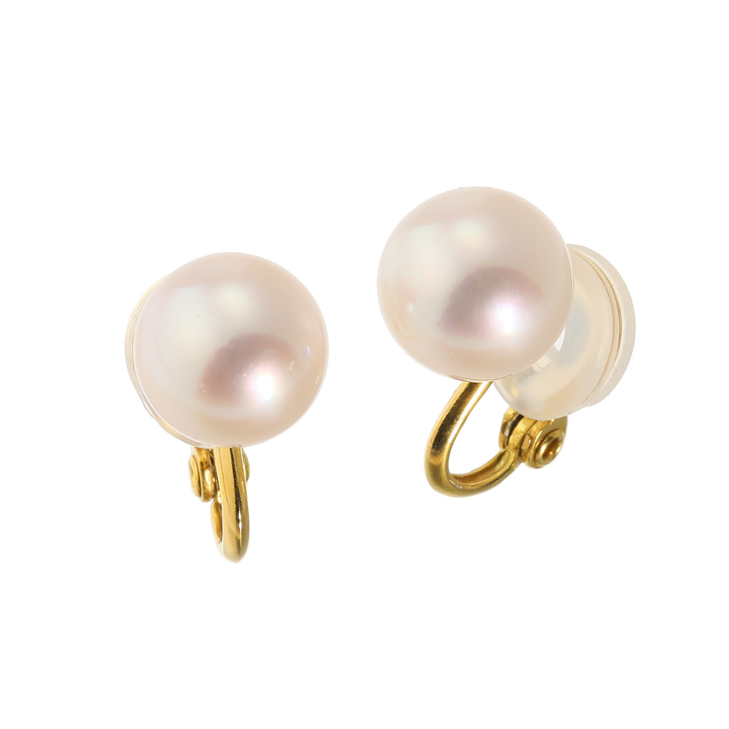 ジュペレ 国産アコヤパール 大玉９ｍｍＵＰ スタッド イヤリング／ピアス