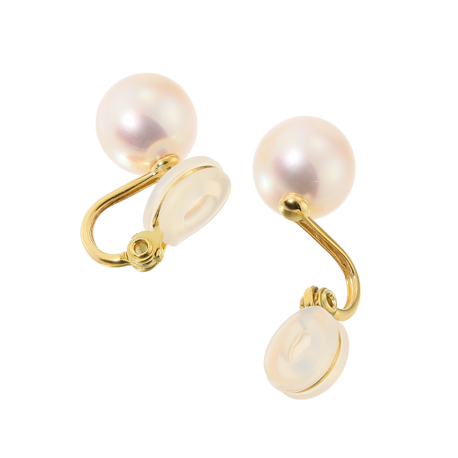 ジュペレ 国産アコヤパール 大玉９ｍｍＵＰ スタッド イヤリング／ピアス