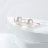 ジュペレ 国産アコヤパール 大玉９ｍｍＵＰ スタッド イヤリング／ピアス