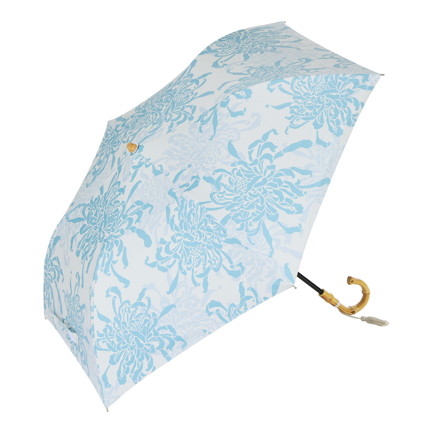 河馬印本舗 モダン和柄 晴雨兼用折りたたみ傘
