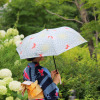 河馬印本舗 モダン和柄 晴雨兼用折りたたみ傘