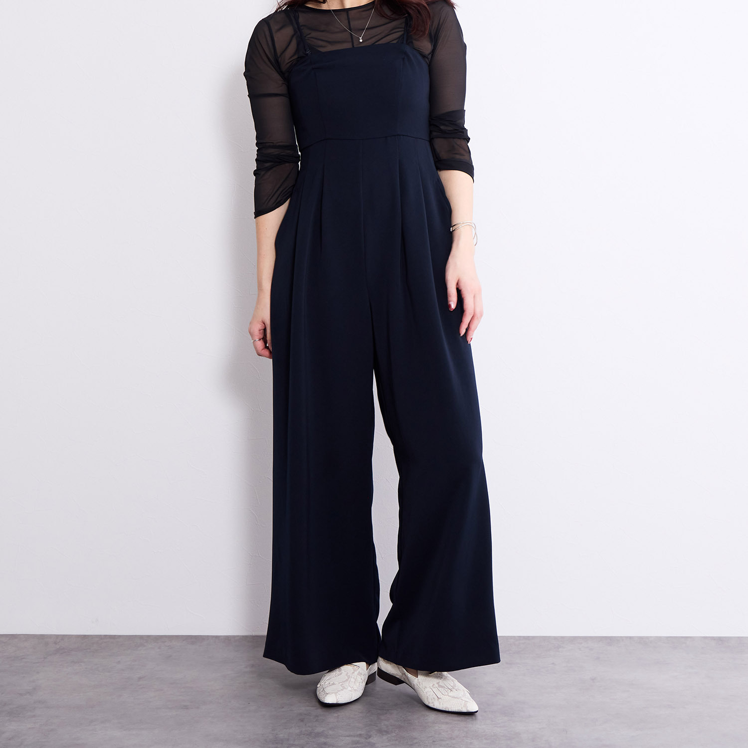 卑弥呼 ＜日本製＞本革 メタルバーアクセント キルトローファー