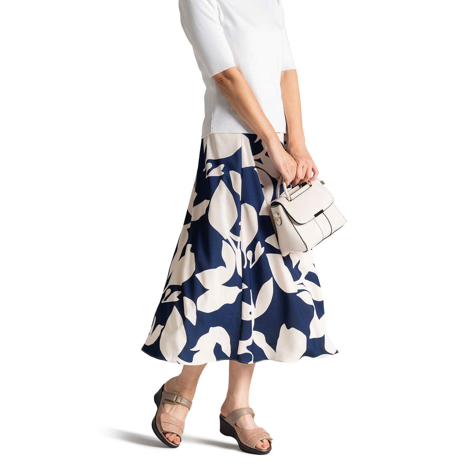 アーチフィッター こだわり素材・構造で 快適歩行をサポート♪ ダブルベルトミュール １３０ ＜スネーク調デザイン＞