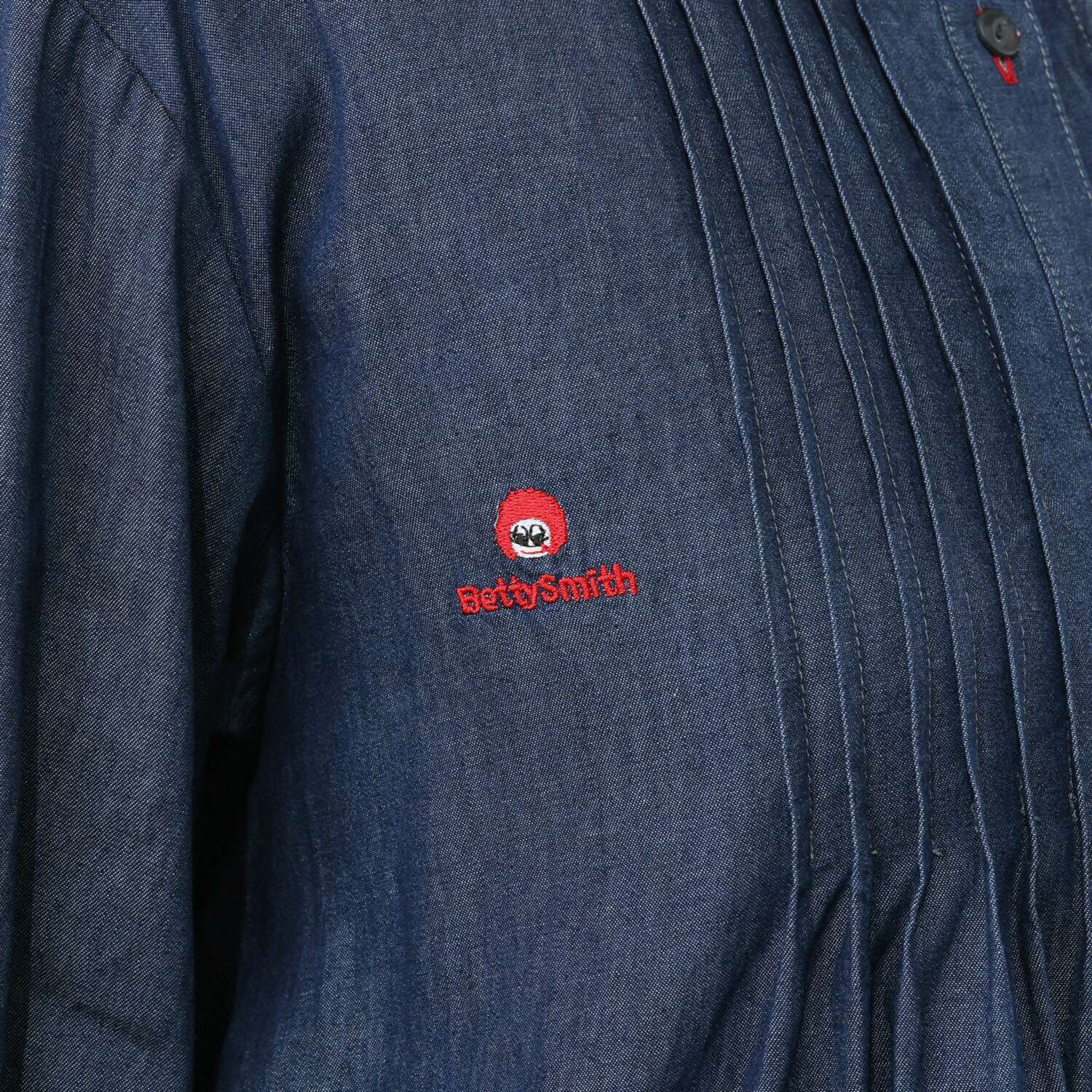 ベティスミス ライトデニム シャツワンピース