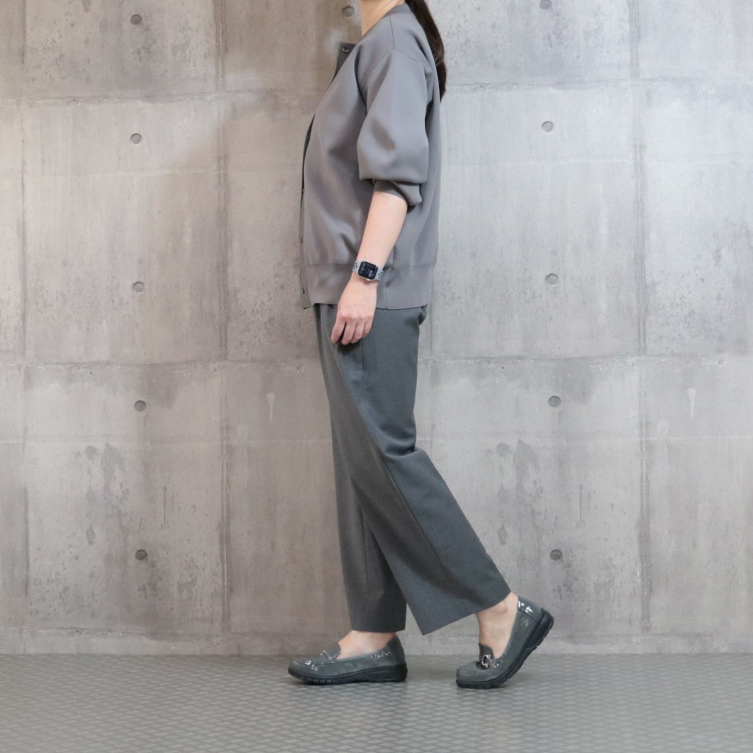 ブランコワール 晴雨兼用 防水・はっ水 超軽量ローファーパンプス