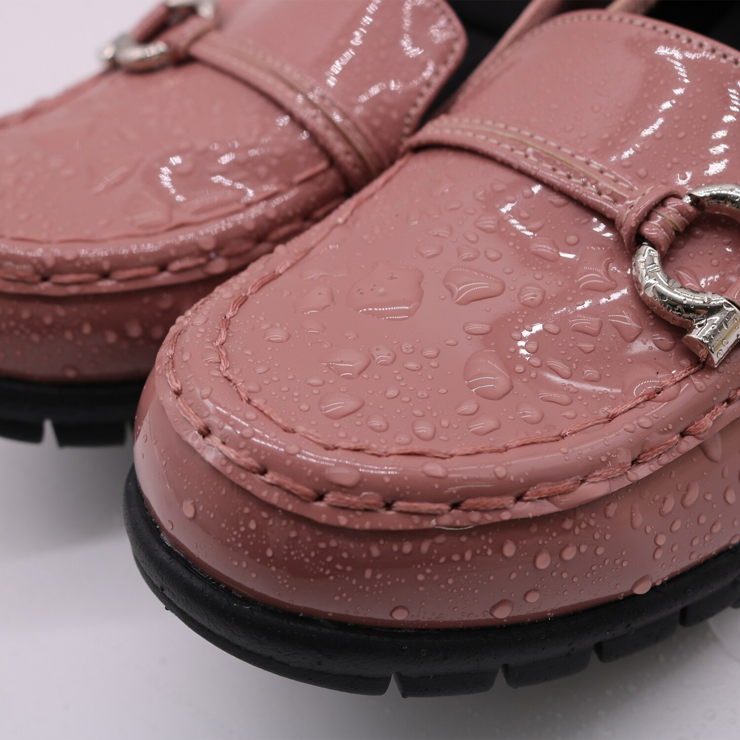 ブランコワール 晴雨兼用 防水・はっ水 超軽量ローファーパンプス