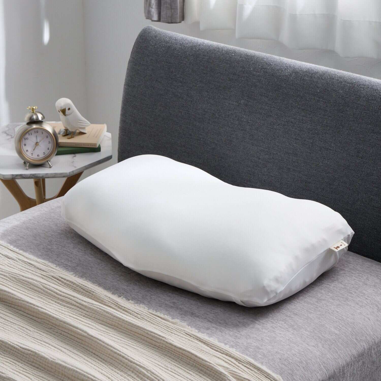 ｎｉｓｈｉｋａｗａ　西川 エアロパフピロー専用 やわらかニット生地の ピローケース