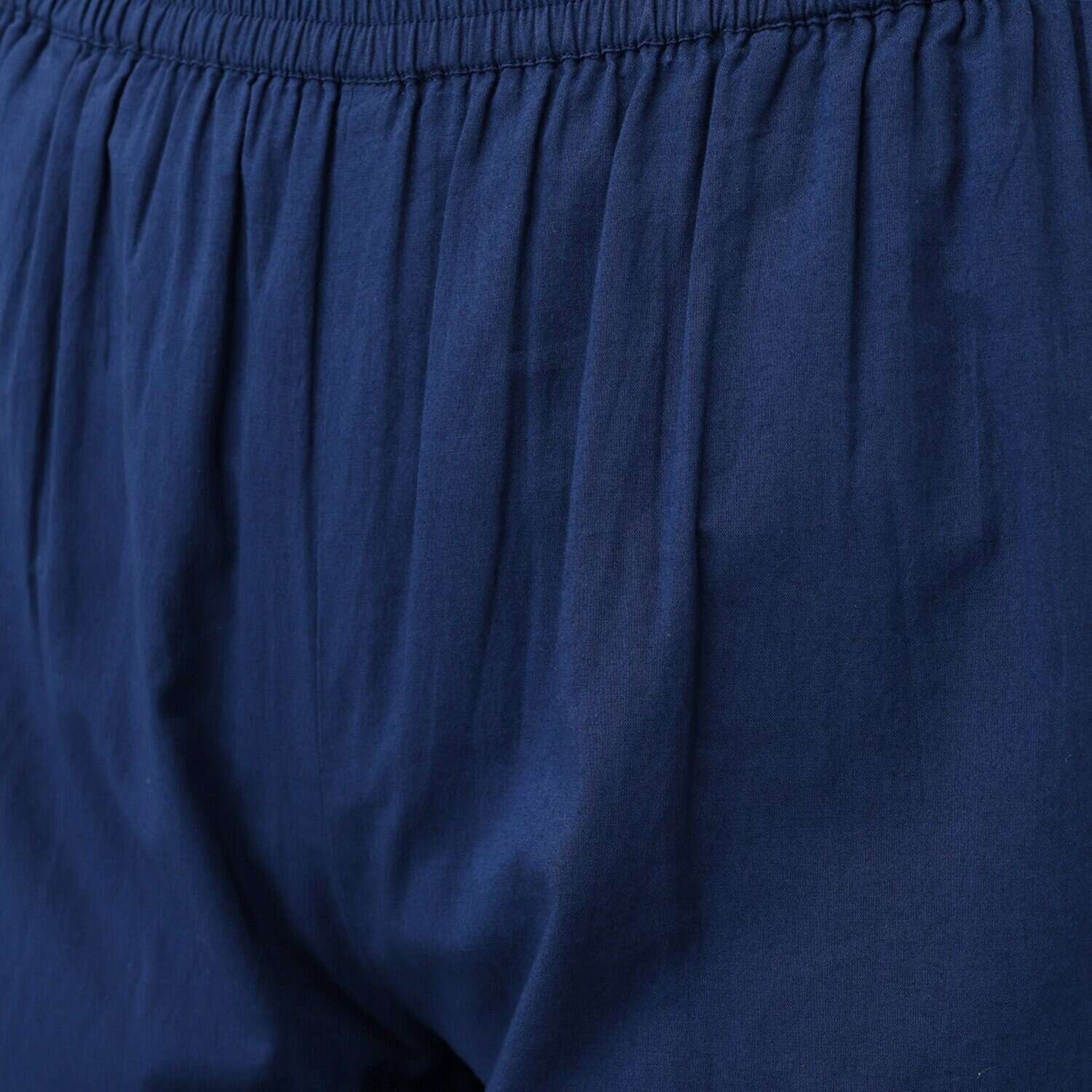 シルカシア インドの伝統工芸 チカン刺しゅう ワイドパンツ