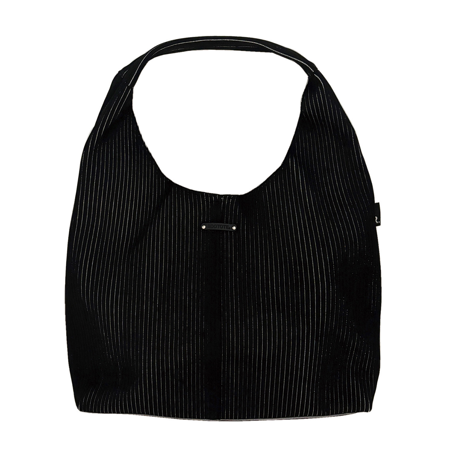 ルートート ニット素材の ワンショルダー トートバッグ