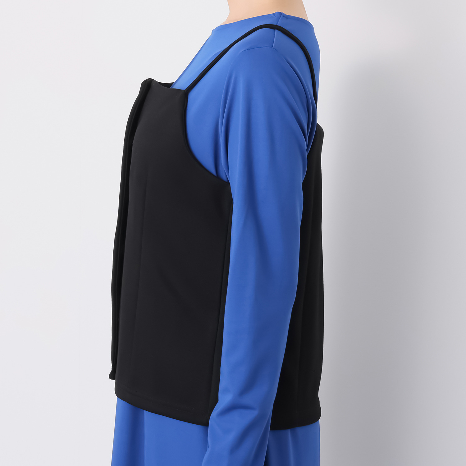 センスローブ ストレッチポンチ シンプル ビスチェトップス