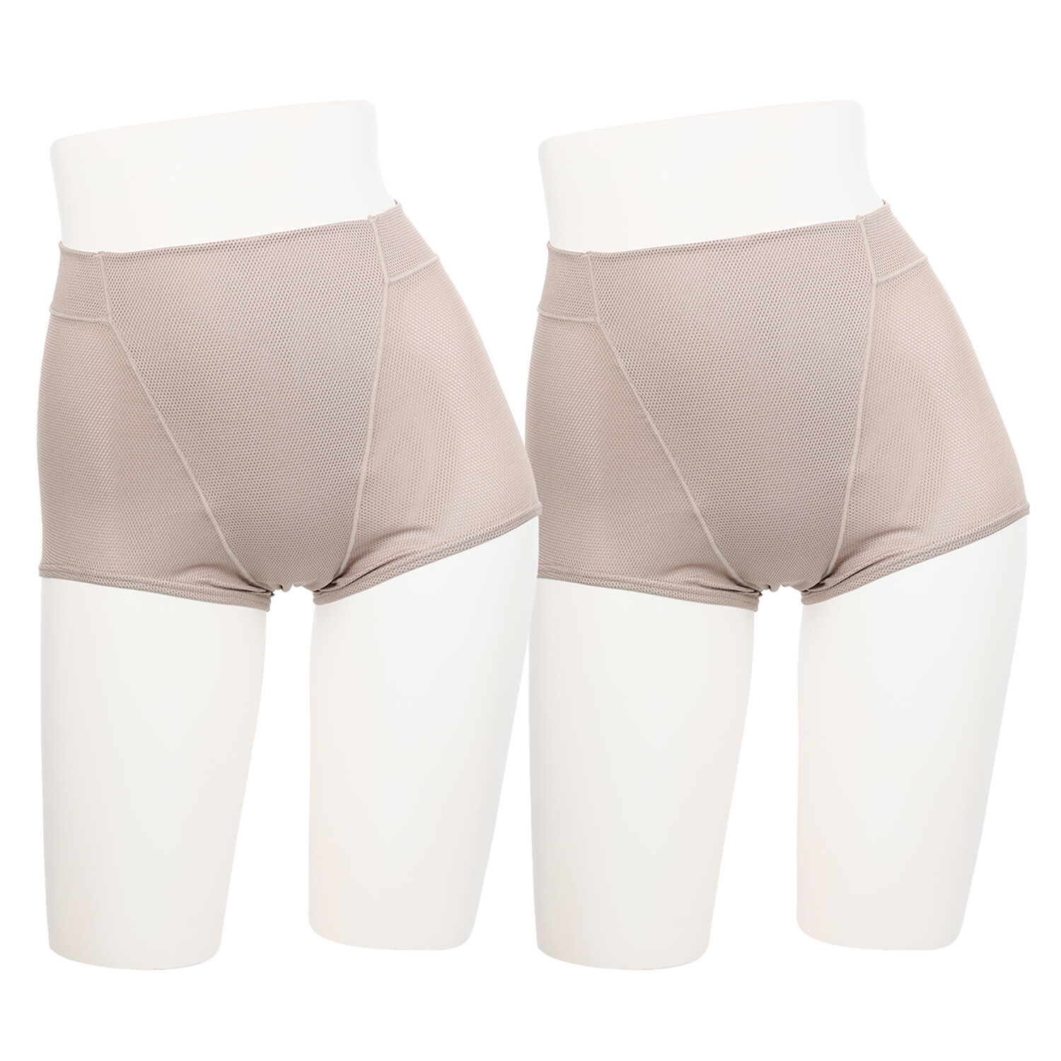 猛暑対策インナー プットンドライ 登山用肌着の技術から 生まれた特殊メッシュ使用 さわやかショーツ 同色２枚セット