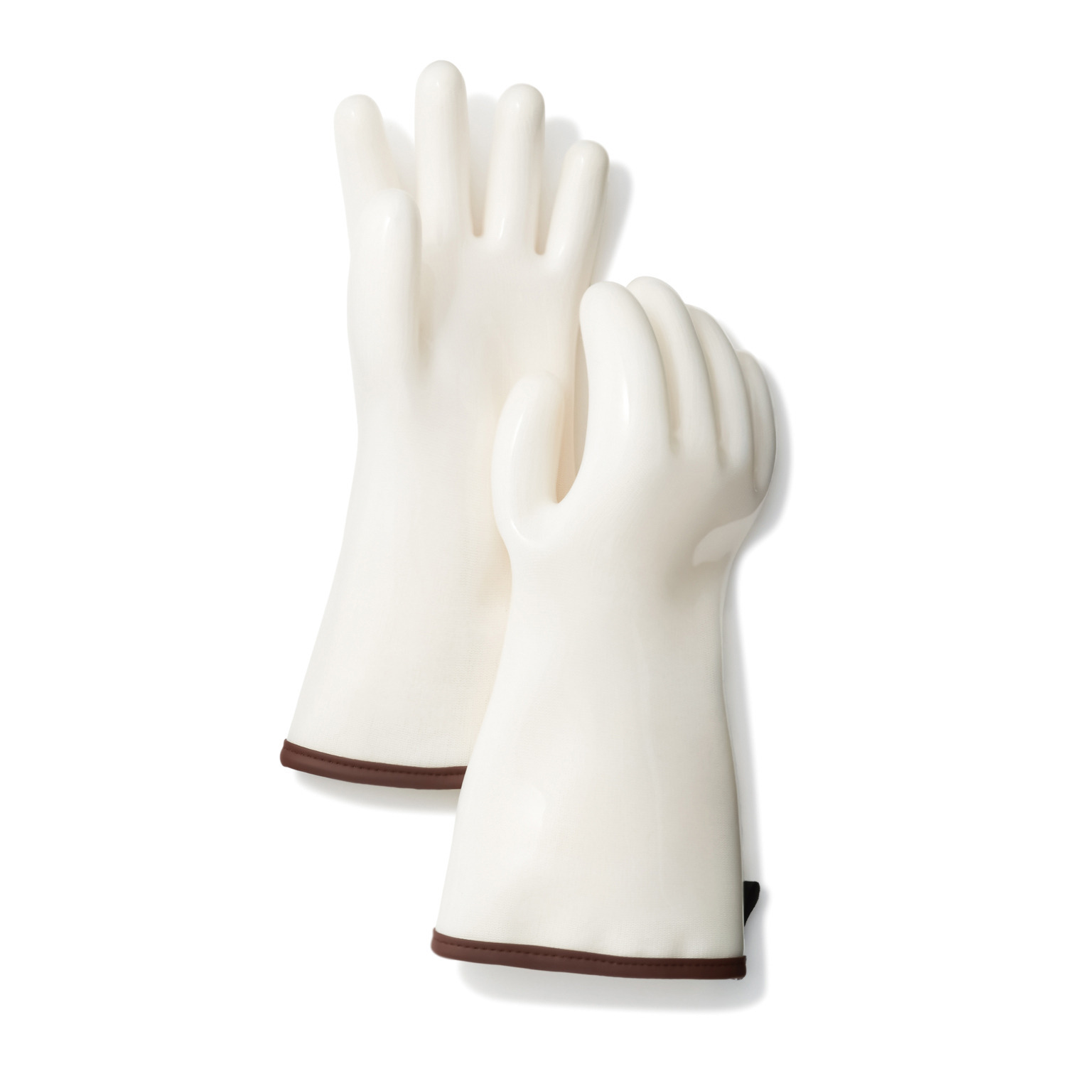 揚げ物や茹で物など さまざまな調理に重宝 ５本指で作業もしやすい 防水耐熱グローブ