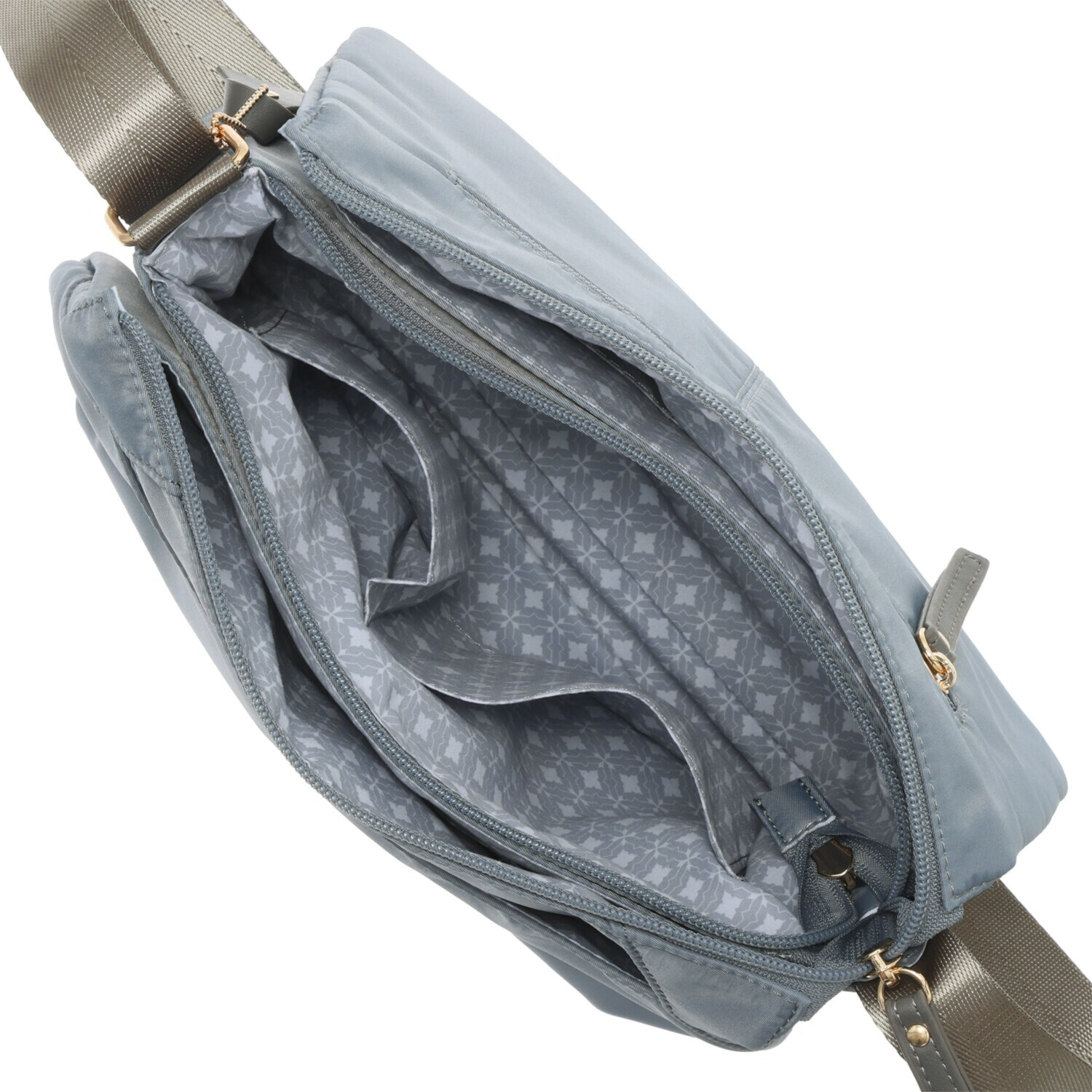 マドモワゼル　ザザ はっ水・防汚ナイロン スマートアクセス！ 軽量ショルダーバッグ