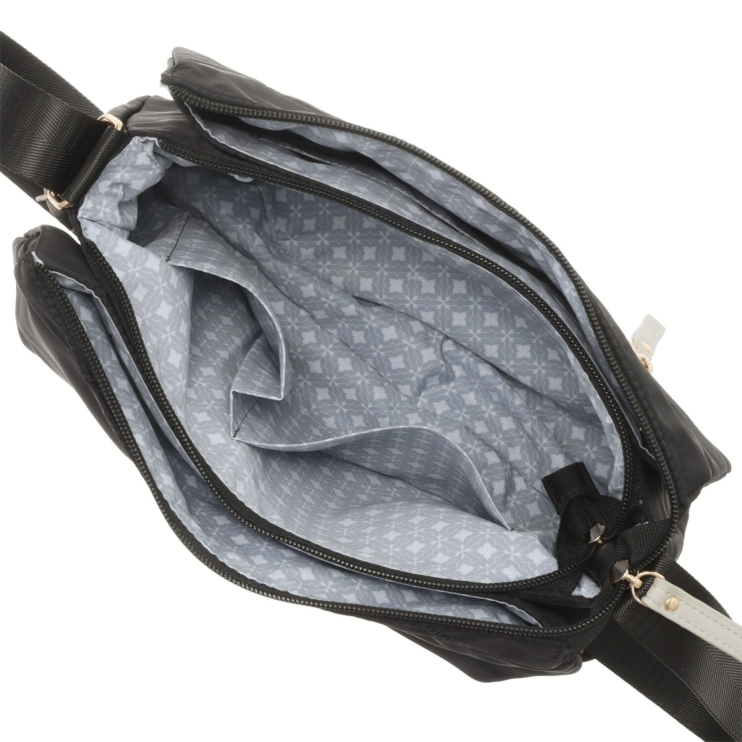 マドモワゼル　ザザ はっ水・防汚ナイロン スマートアクセス！ 軽量ショルダーバッグ