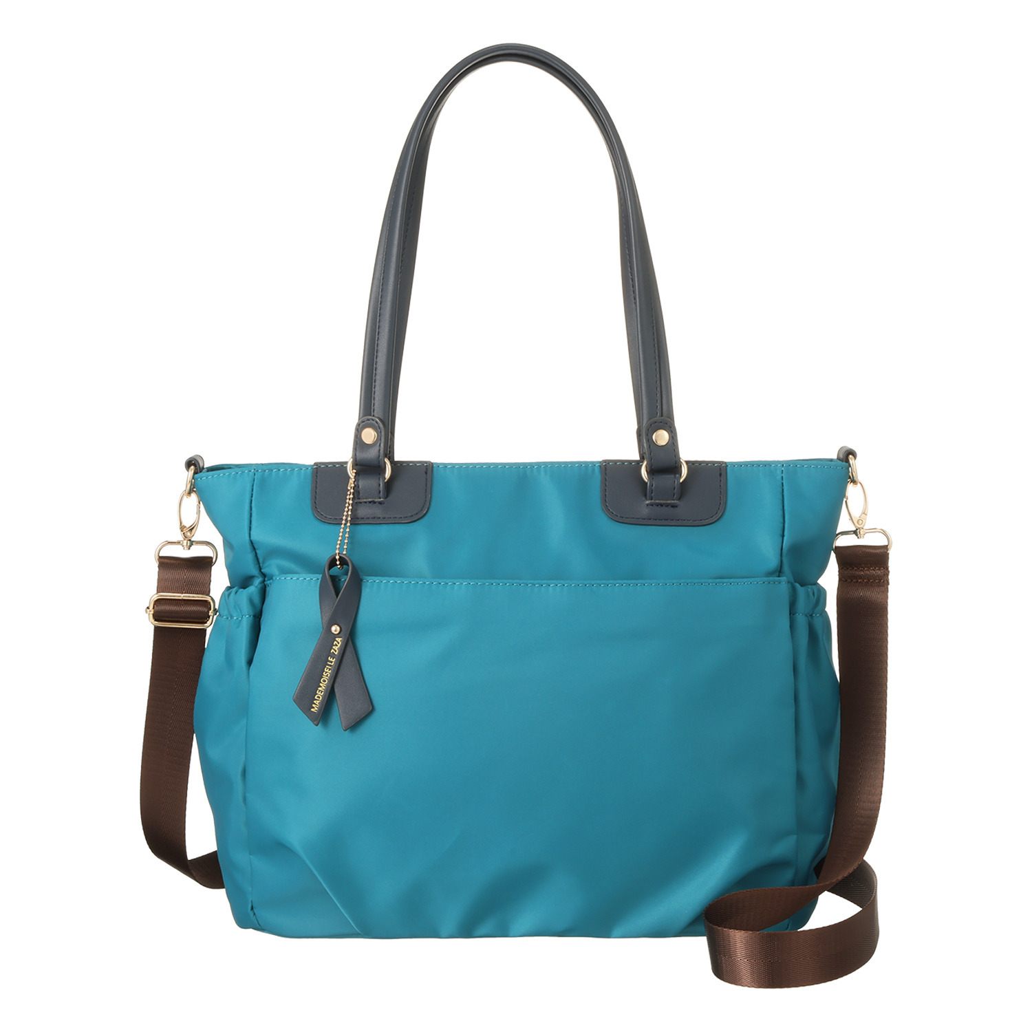 マドモワゼル　ザザ はっ水・防汚ナイロン スマートアクセス！ 大容量なのに軽量 ２ウェイトートバッグ