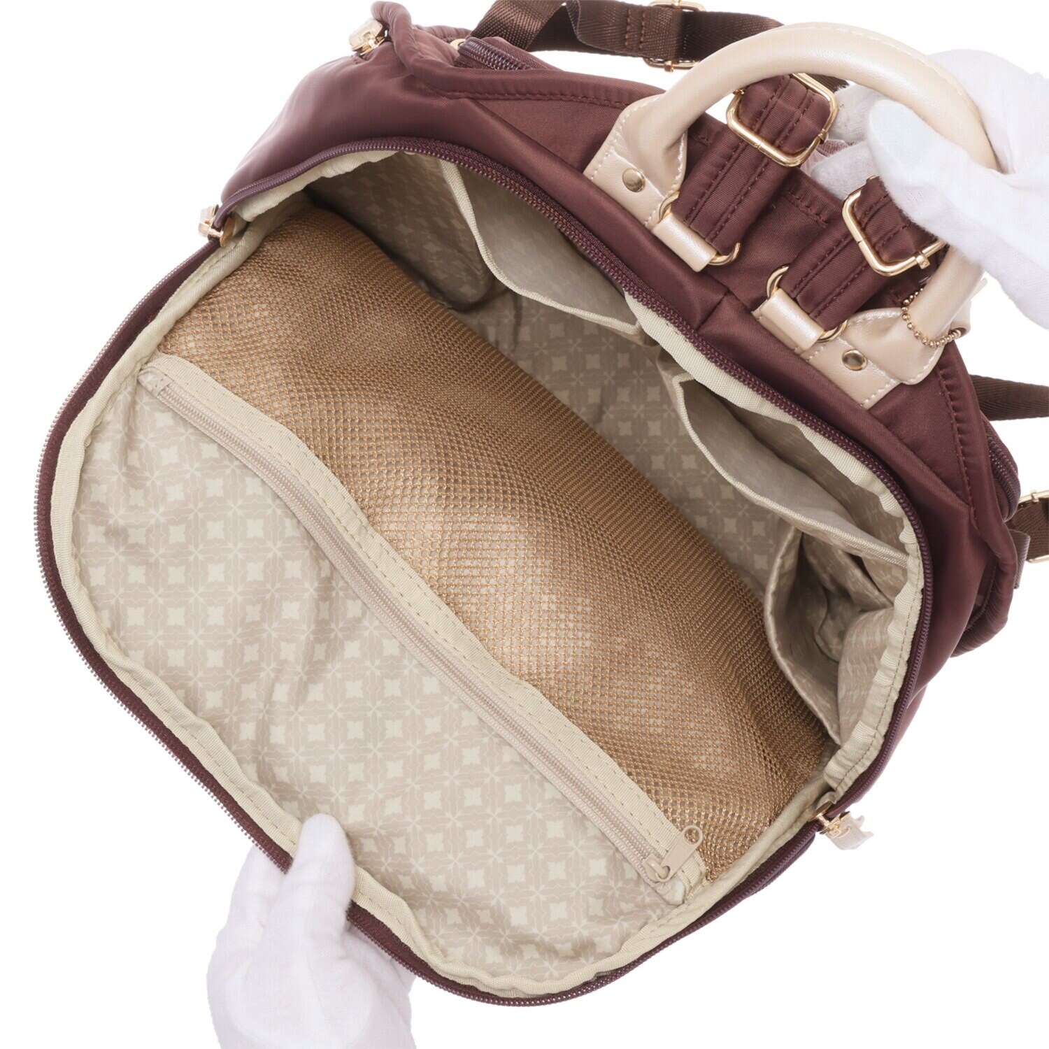 マドモワゼル　ザザ はっ水・防汚ナイロン スマートアクセス！ 軽量リュック