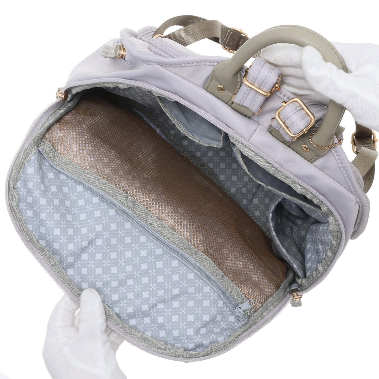 マドモワゼル　ザザ はっ水・防汚ナイロン スマートアクセス！ 軽量リュック