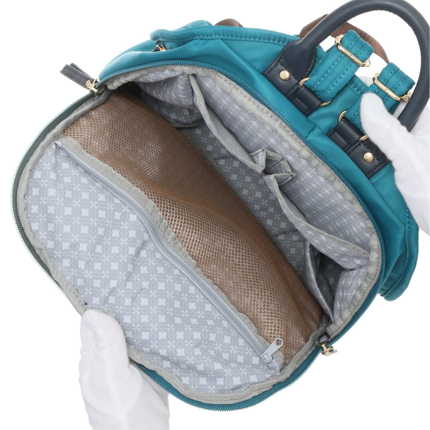 マドモワゼル　ザザ はっ水・防汚ナイロン スマートアクセス！ 軽量リュック