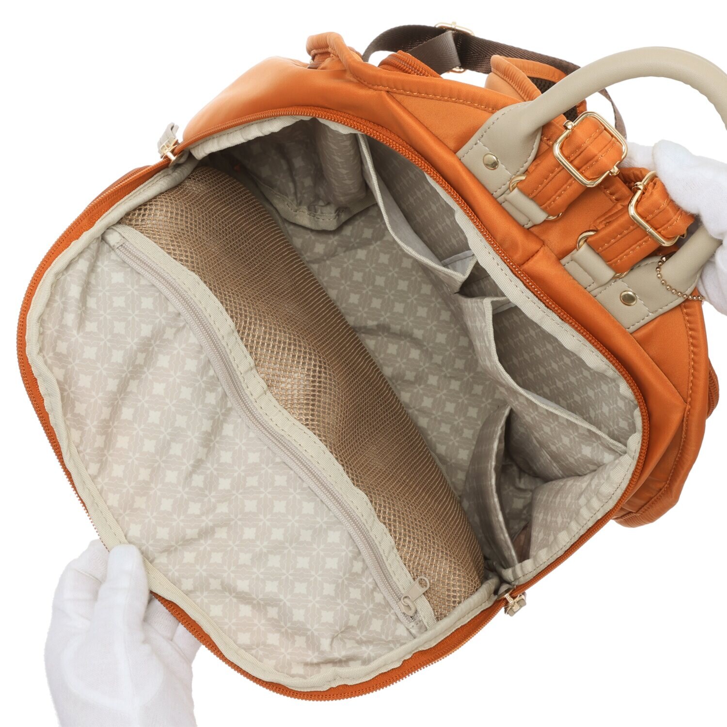 マドモワゼル　ザザ はっ水・防汚ナイロン スマートアクセス！ 軽量リュック