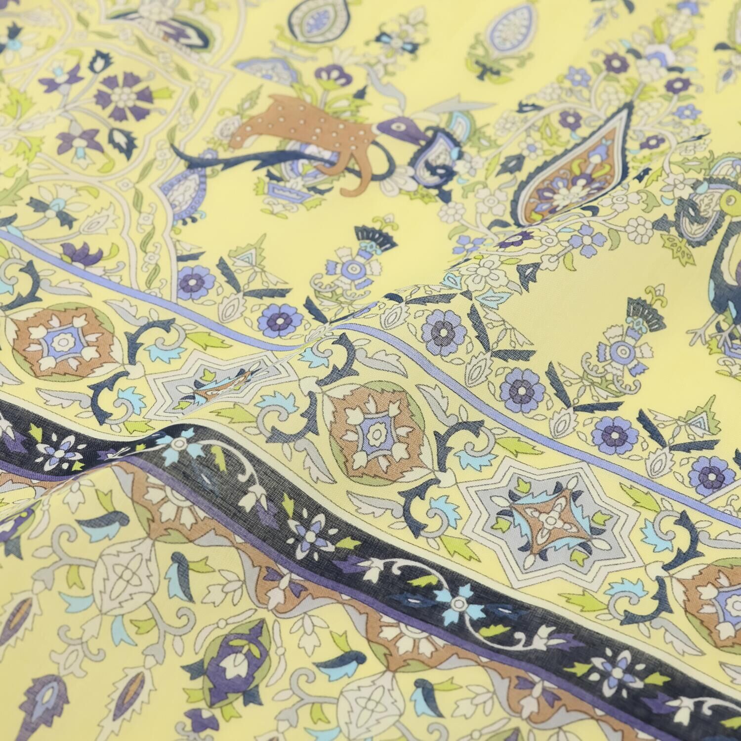 シルクロードクラブ カトマンドゥ柄 ロングスカーフ