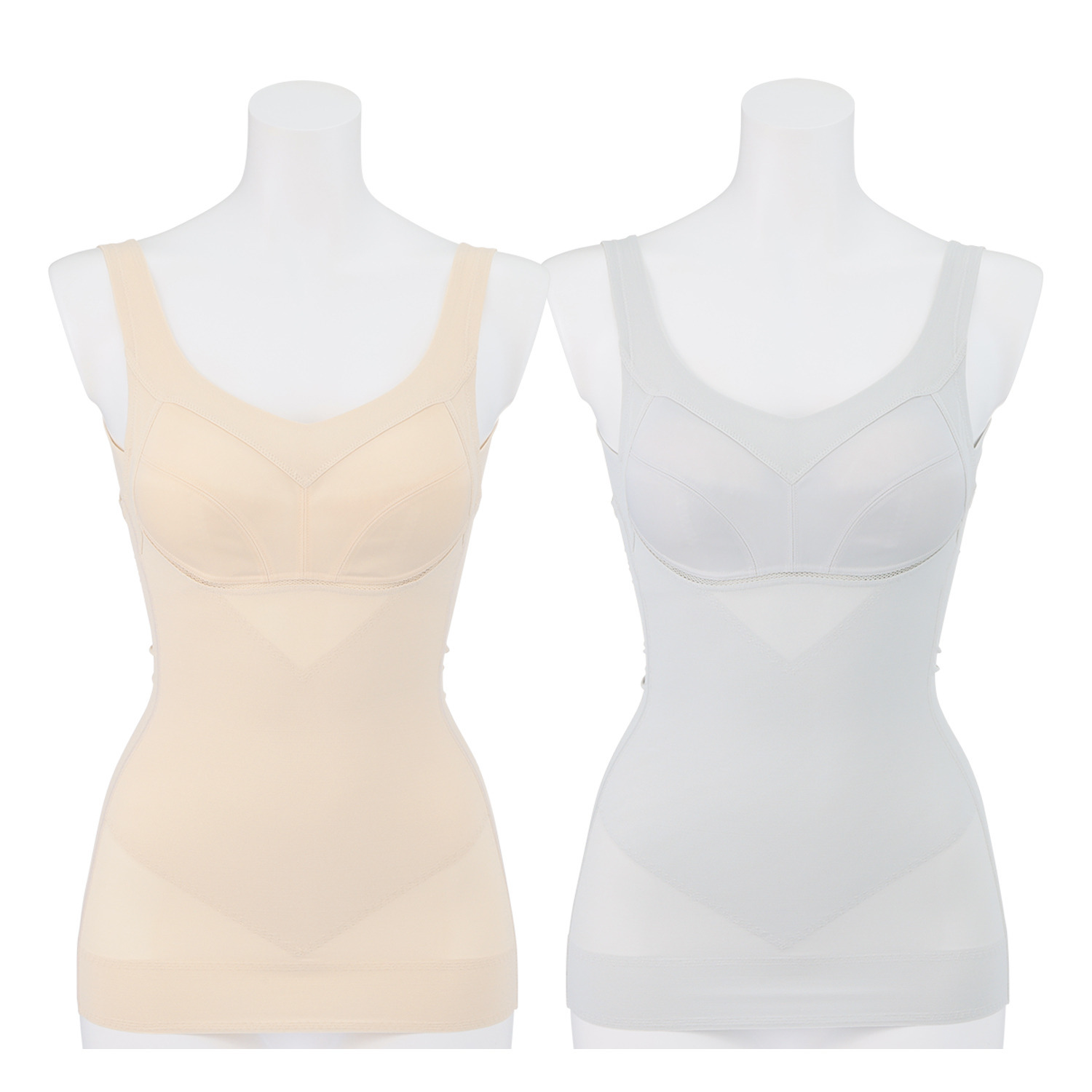 美人工房 ３６０度よくのびる！！ 接触冷感・抗菌防臭・速乾 ボディーシェイパー ２枚セット