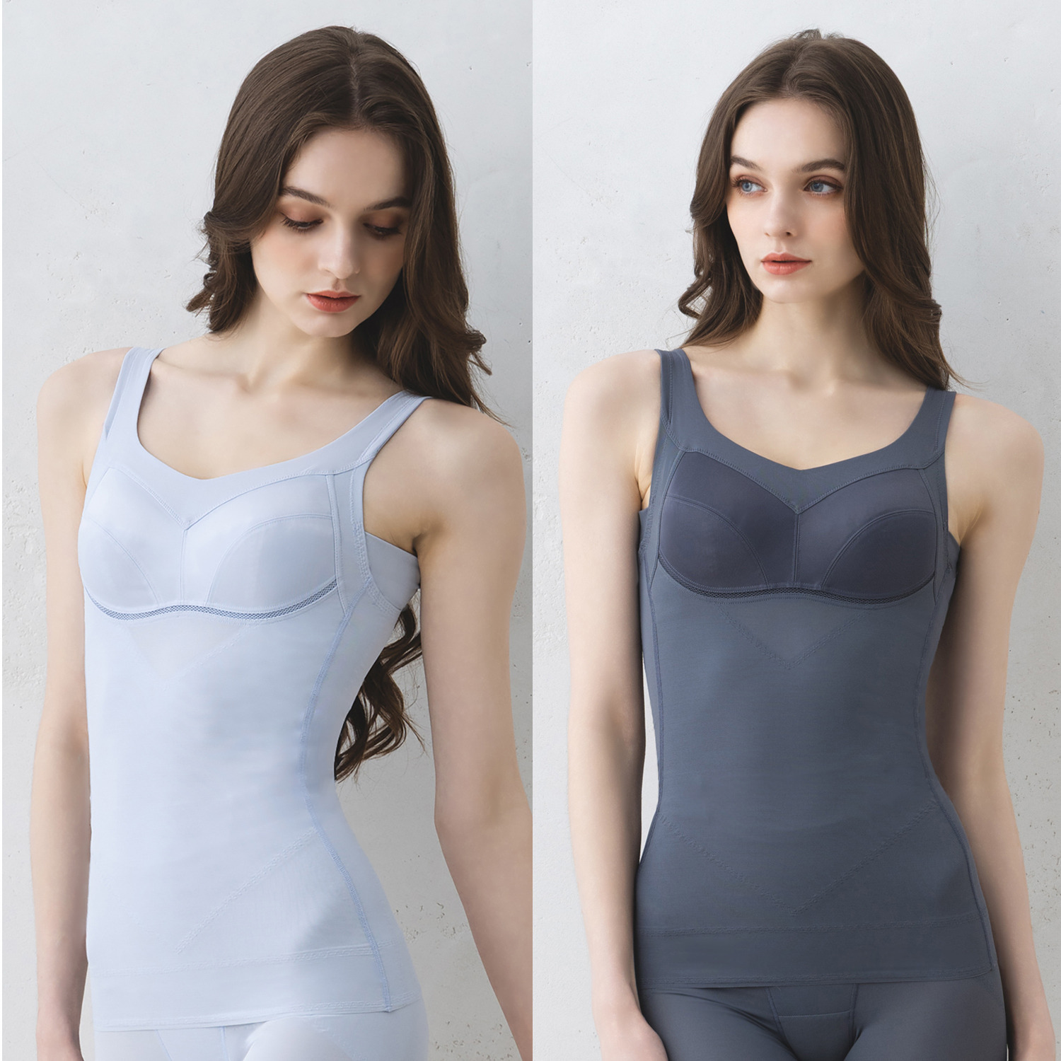 美人工房 ３６０度よくのびる！！ 接触冷感・抗菌防臭・速乾 ボディーシェイパー ２枚セット