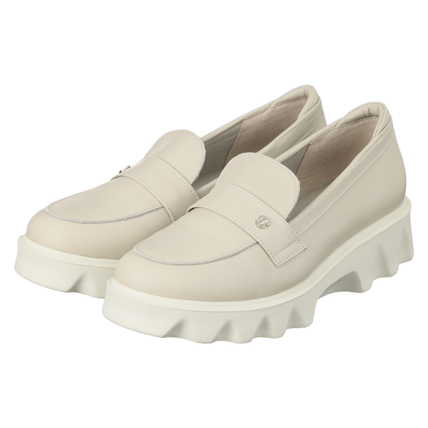 カリシモアルテ　モード ＜日本製＞ 牛革　タルトソール モダンローファー