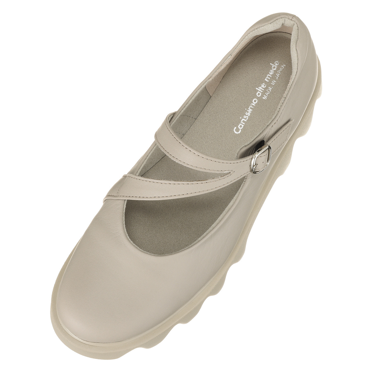 カリシモアルテ　モード ＜日本製＞ 牛革　タルトソール エフォートレス メリージェーンパンプス