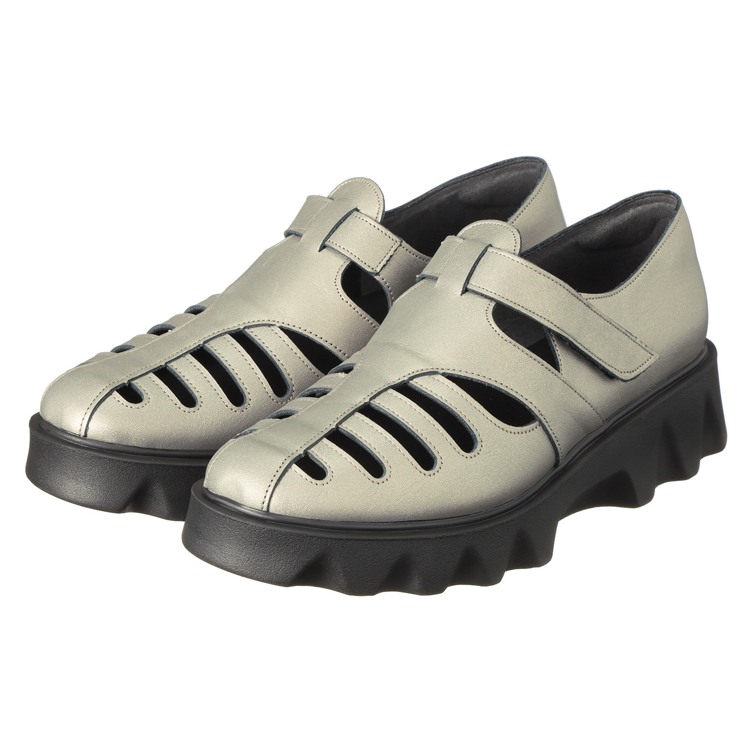 カリシモアルテ　モード ＜日本製＞ 牛革　タルトソール モードグルカ風シューズ