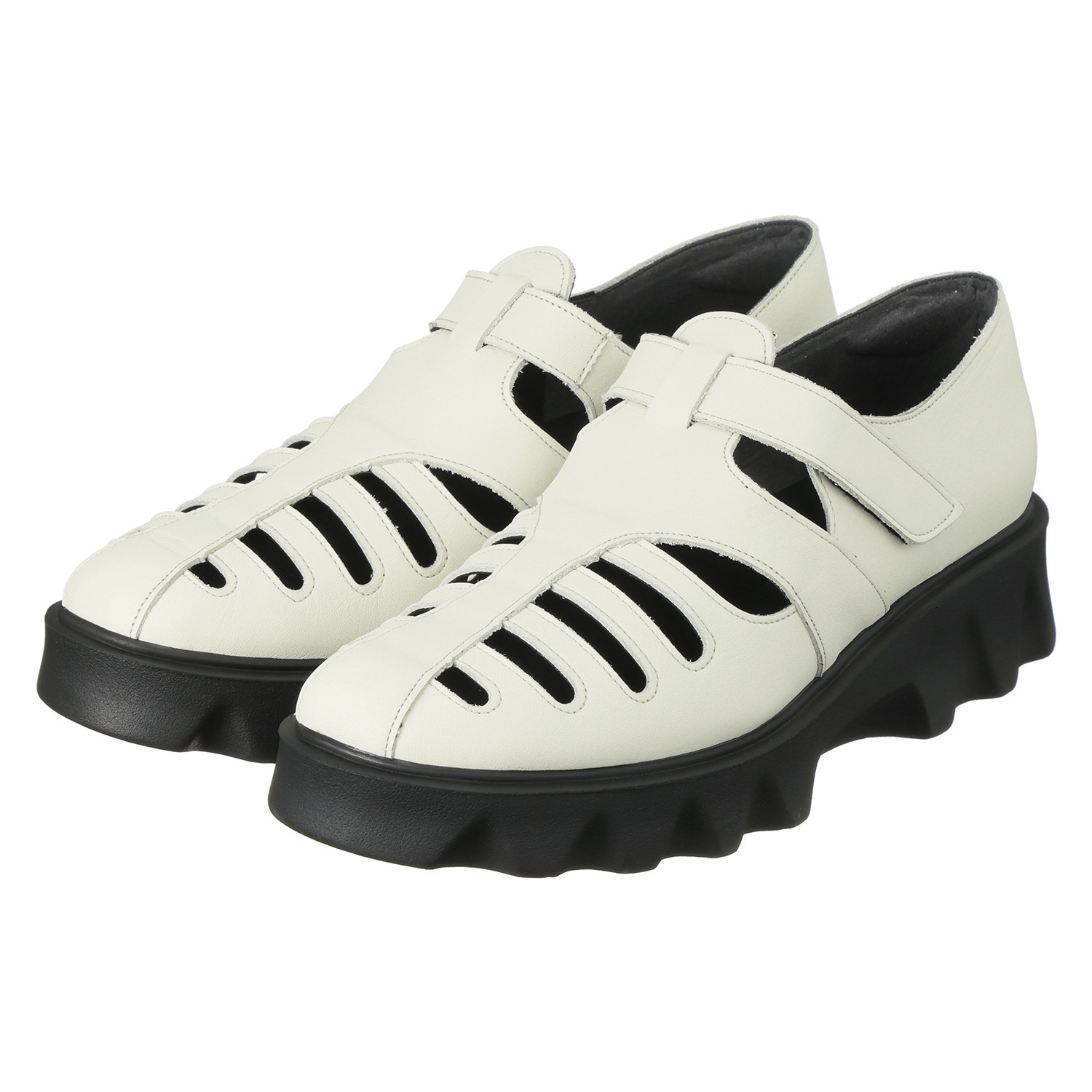 カリシモアルテ　モード ＜日本製＞ 牛革　タルトソール モードグルカ風シューズ