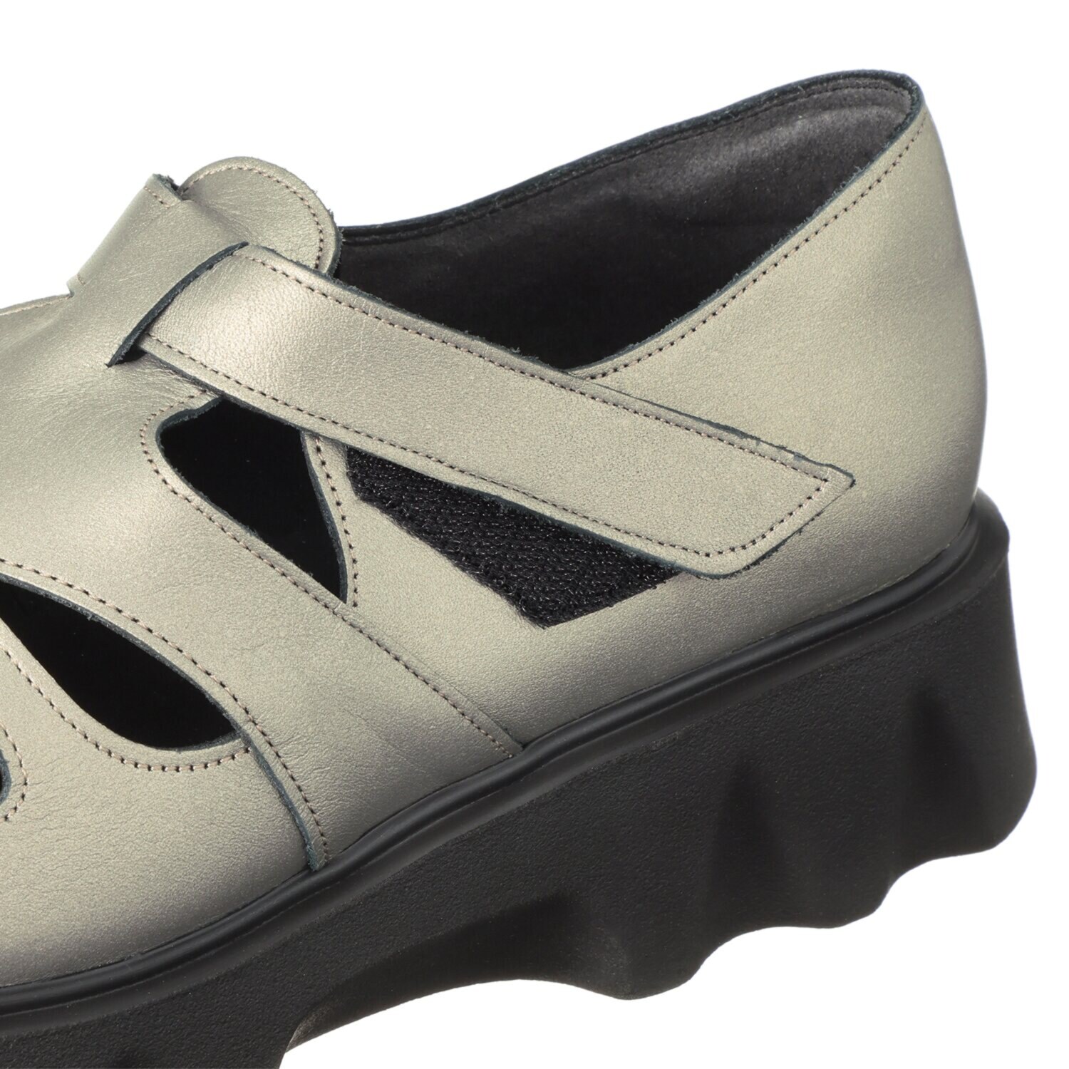 カリシモアルテ　モード ＜日本製＞ 牛革　タルトソール モードグルカ風シューズ