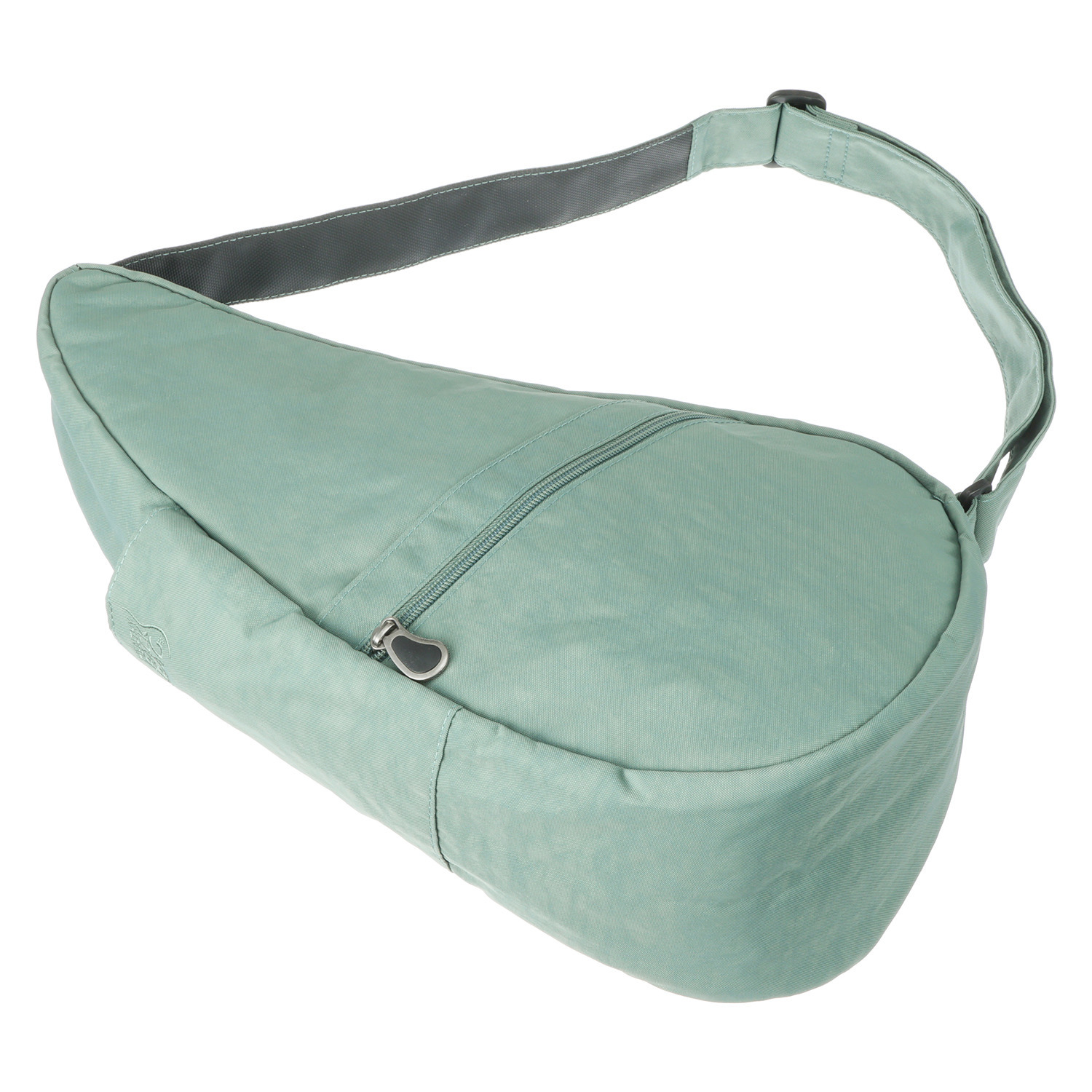 ヘルシーバックバッグ ポーチ付　はっ水 テクスチャードナイロン ボディーバッグ