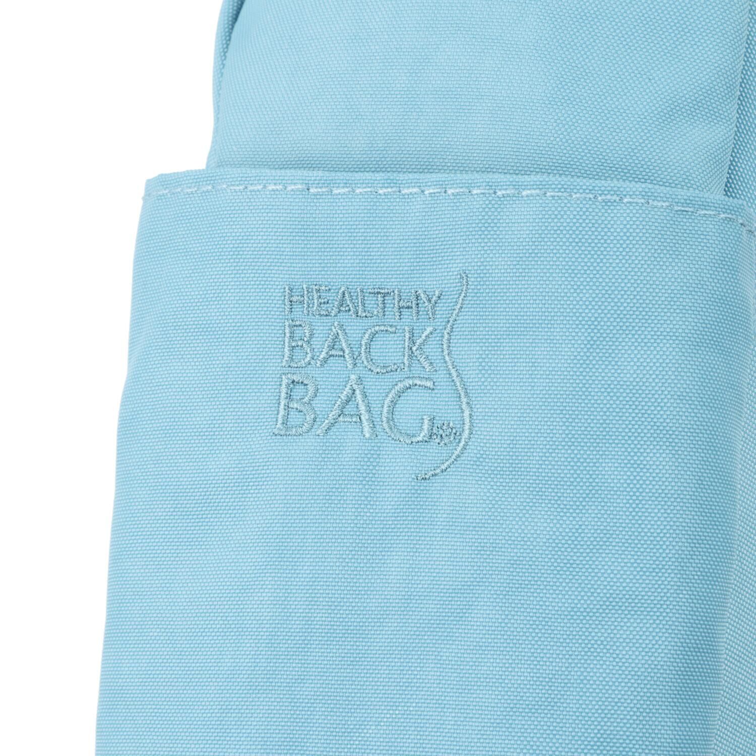 ヘルシーバックバッグ ポーチ付　はっ水 テクスチャードナイロン ボディーバッグ