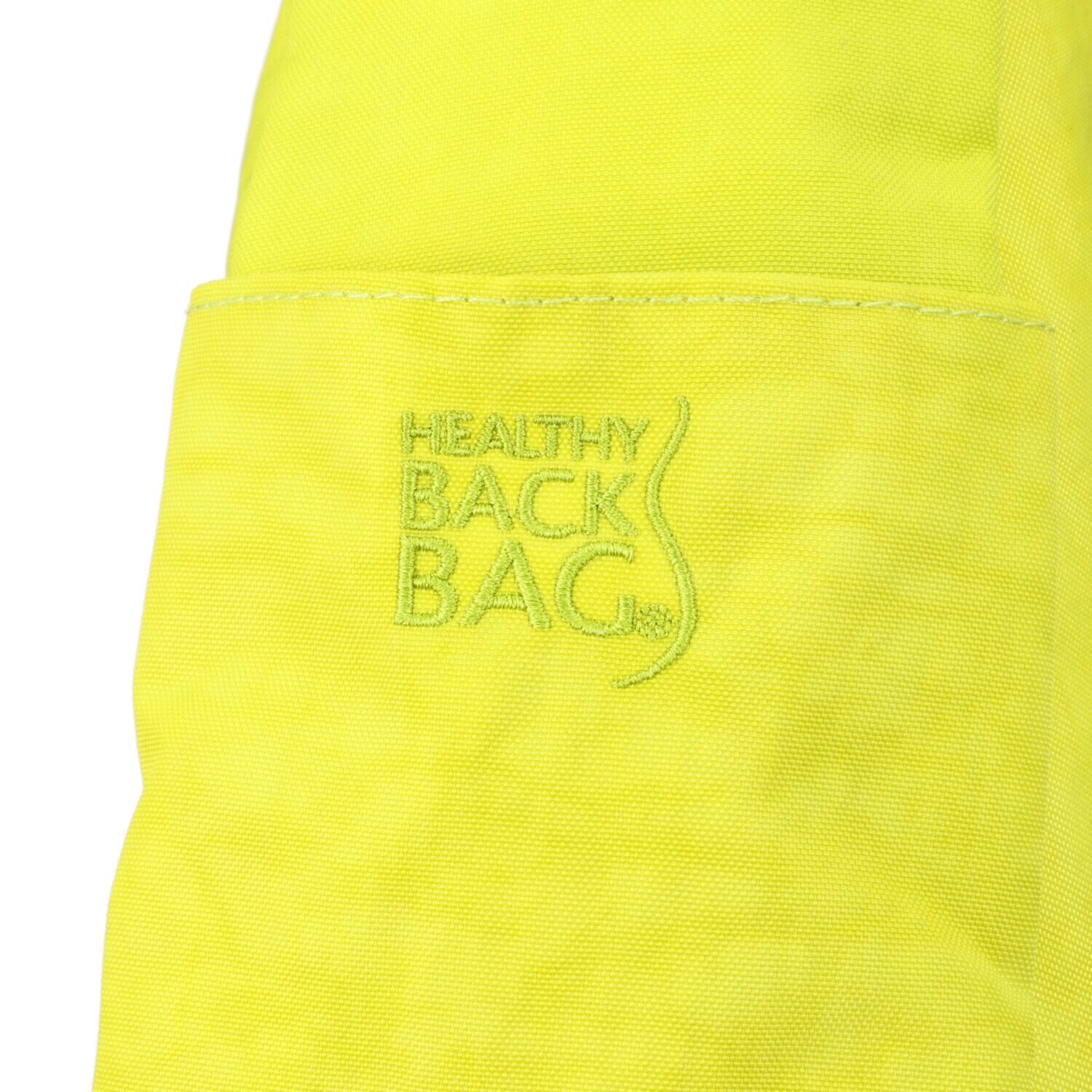 ヘルシーバックバッグ ポーチ付　はっ水 テクスチャードナイロン ボディーバッグ