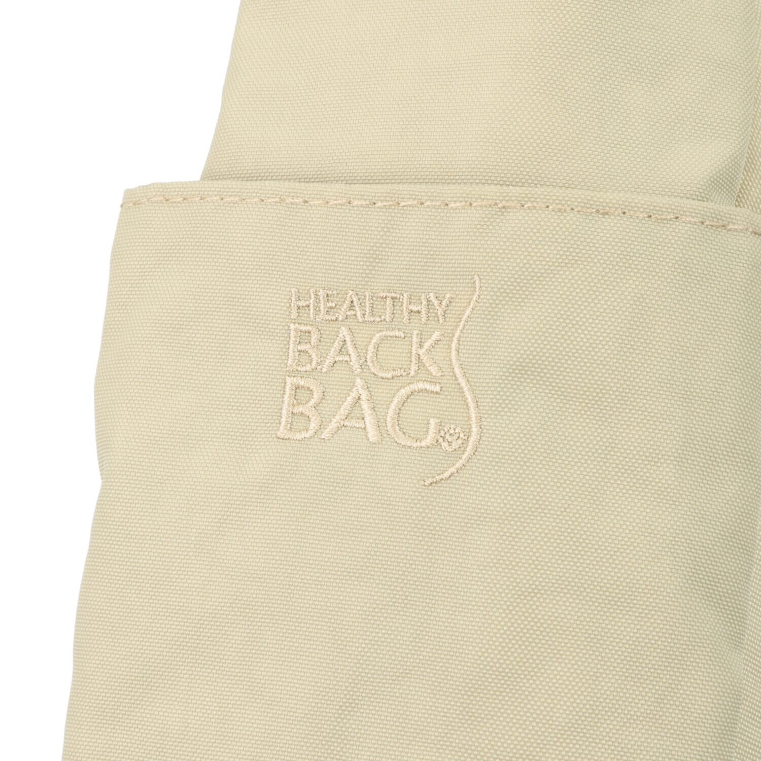 ヘルシーバックバッグ ポーチ付　はっ水 テクスチャードナイロン ボディーバッグ