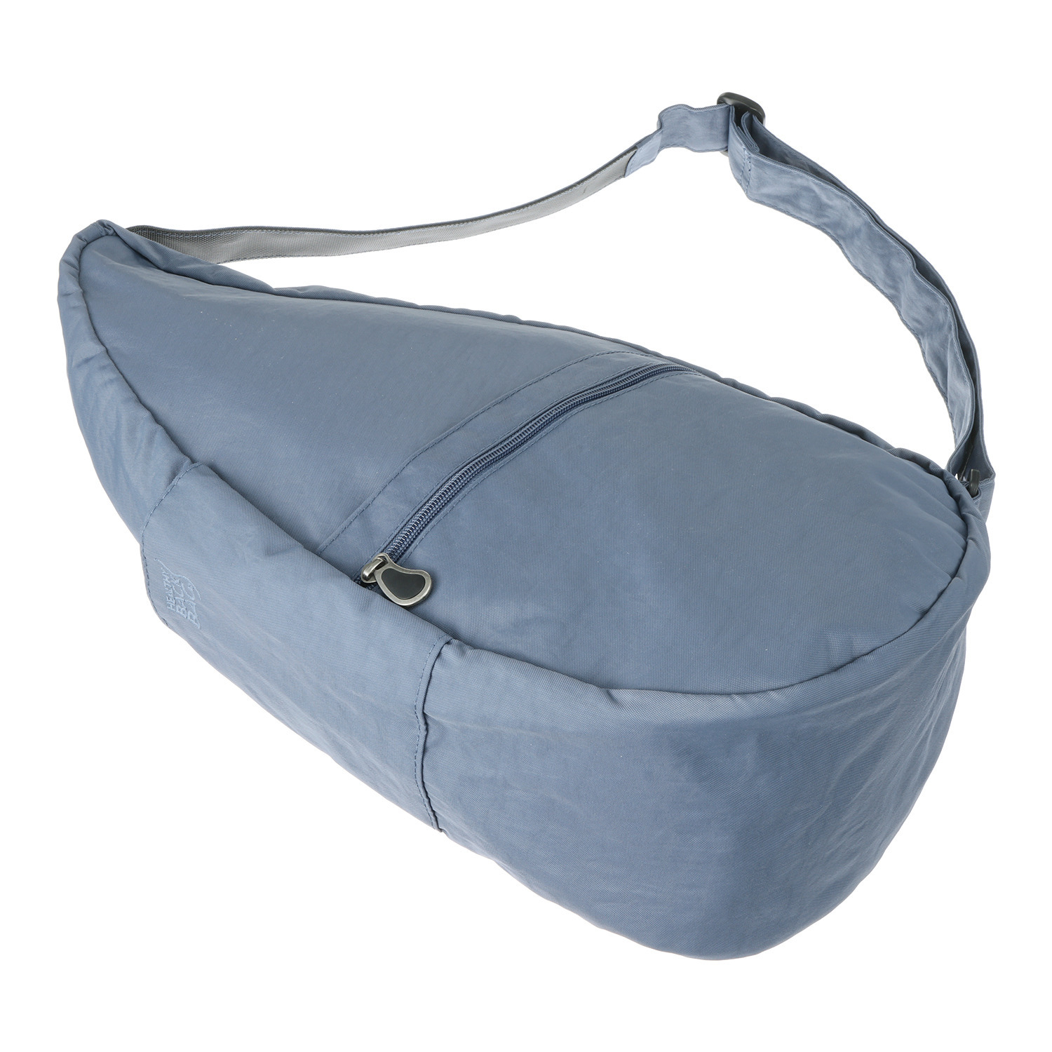 ヘルシーバックバッグ はっ水 テクスチャードナイロン 大きめボディーバッグ