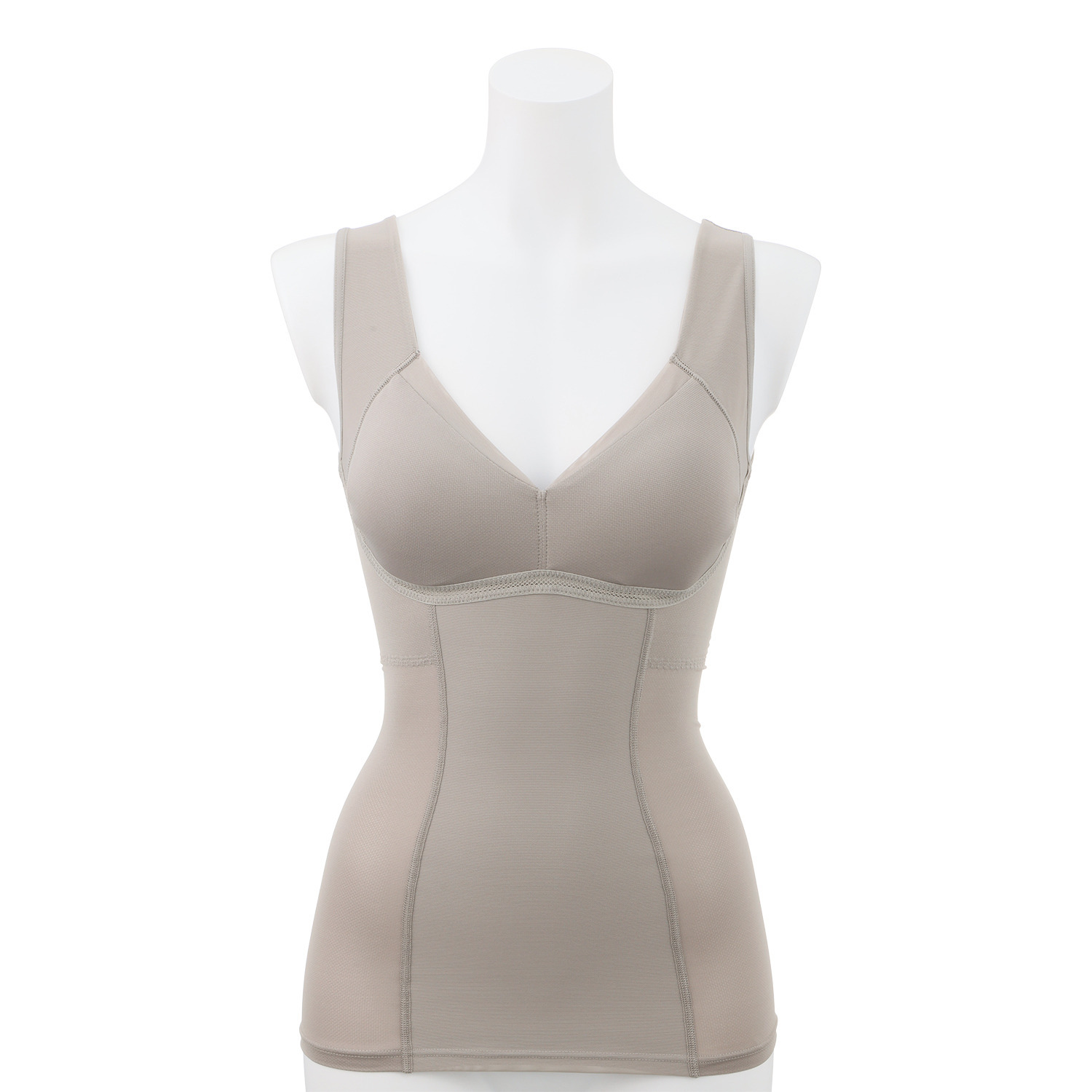 エイジングサポート 吸水速乾 ソフトフィット ブラジャータンクトップ