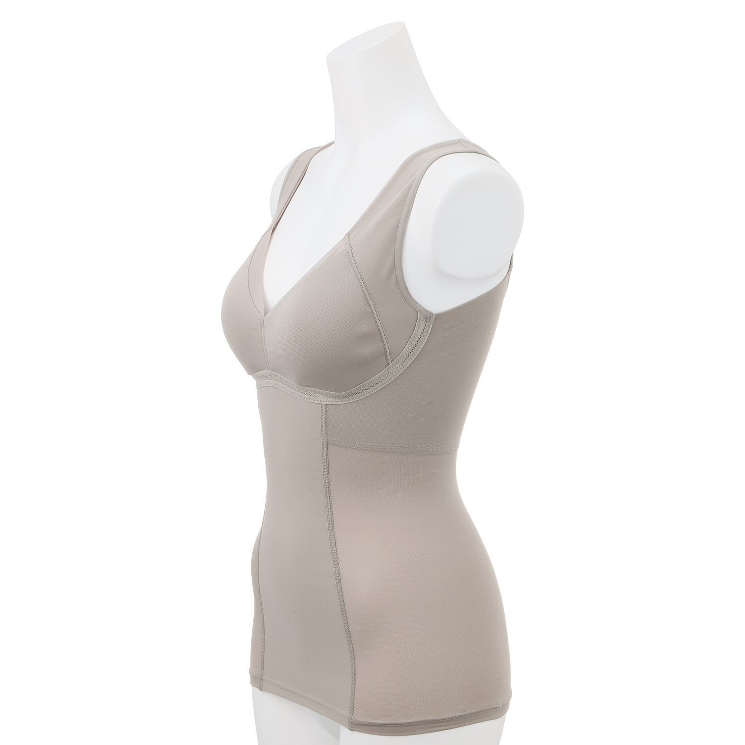 エイジングサポート 吸水速乾 ソフトフィット ブラジャータンクトップ