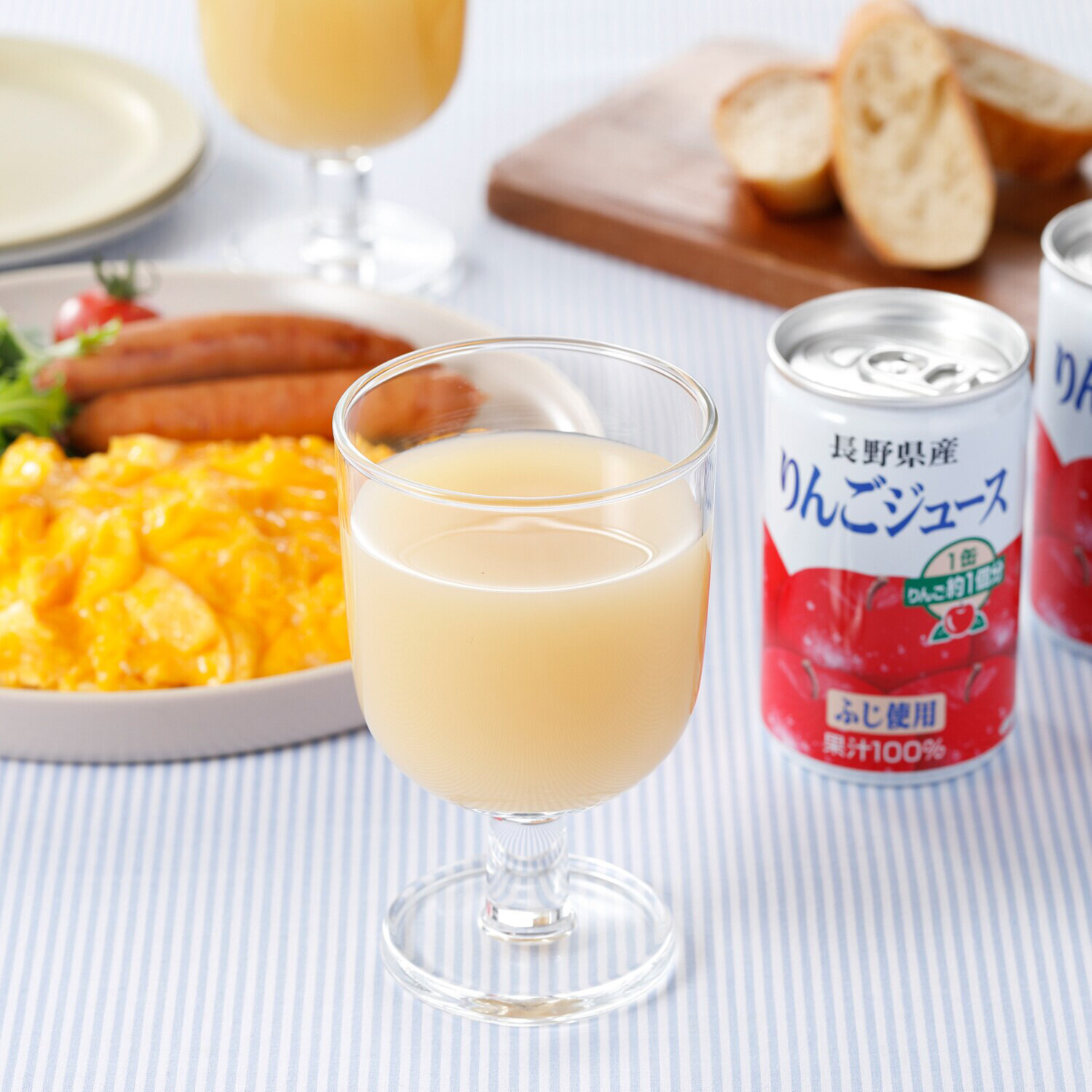 ふじ限定！ 信州産１００％ストレート りんごジュース ＜６０缶セット＞