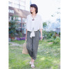 高島ちぢみ サラッと快適！ 涼感リラックスウェア トップス＆もんぺセット