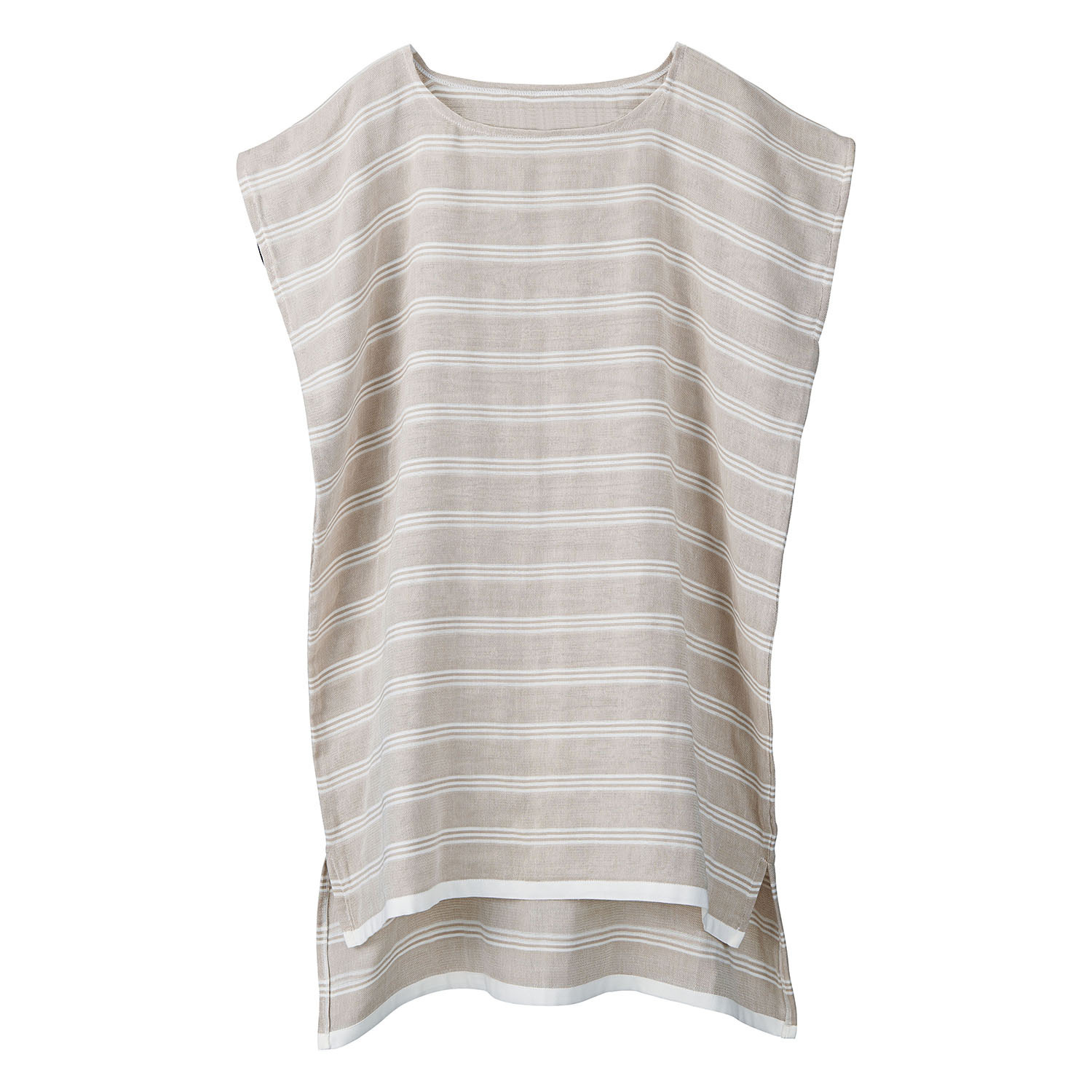 泉州織 湯あがり大判 コットンダブルガーゼ ポンチョ２色組